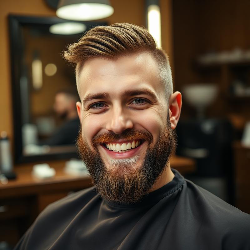 Classic cut and beard trim at Gents of Southgate